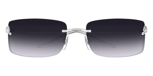 Cartier CT0503S - 002 - 71 Occhiali da sole Silver Square