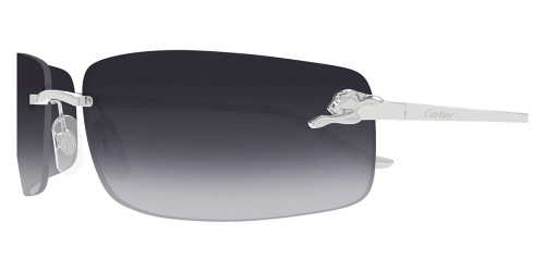 Cartier CT0503S - 002 - 71 Occhiali da sole Silver Square