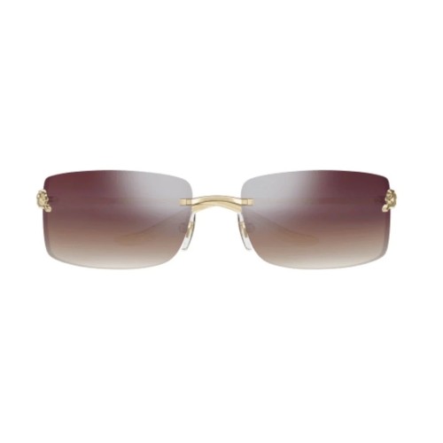 Cartier CT0503S - 003 - 71 Occhiali da sole Gold Square