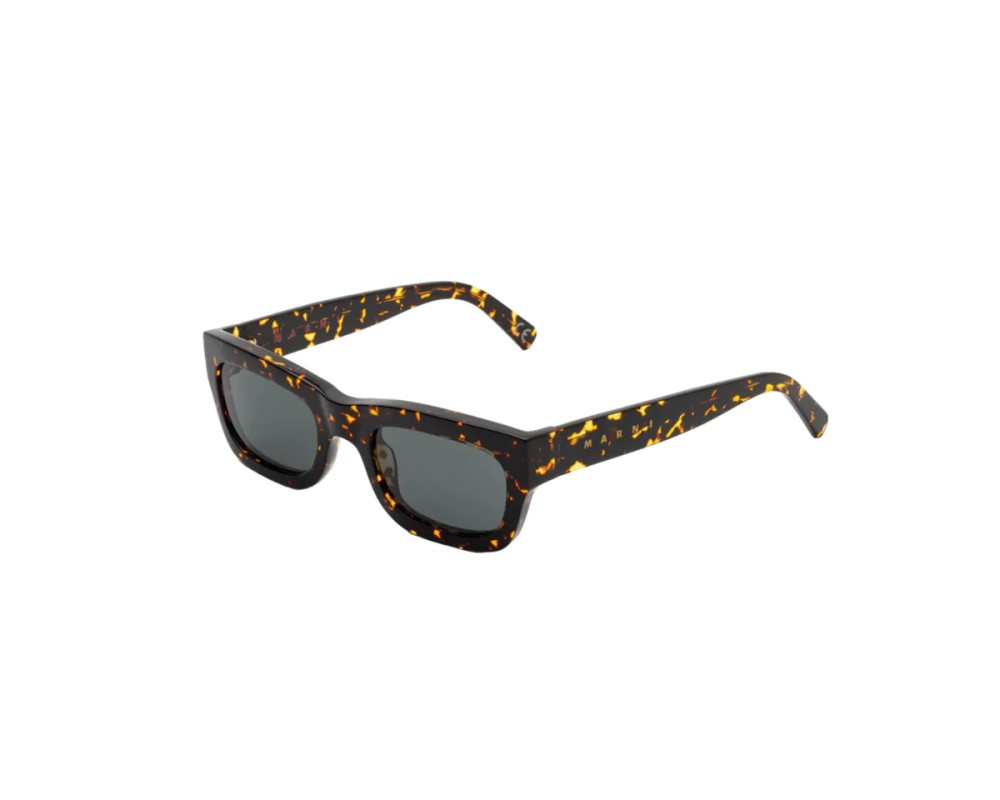 Marni CWE Kawasan Falls Maculato - 52 Occhiali da sole Acetate Square
