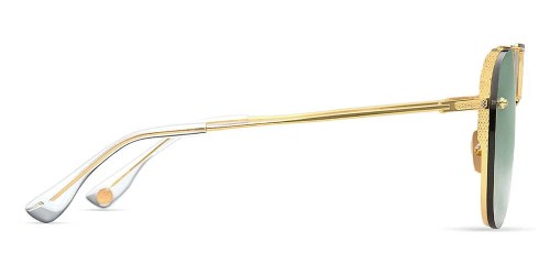 Dita DECADE-TWO DRX-2082 - L - 62 Occhiali da sole Gold Pilot (Aviator)