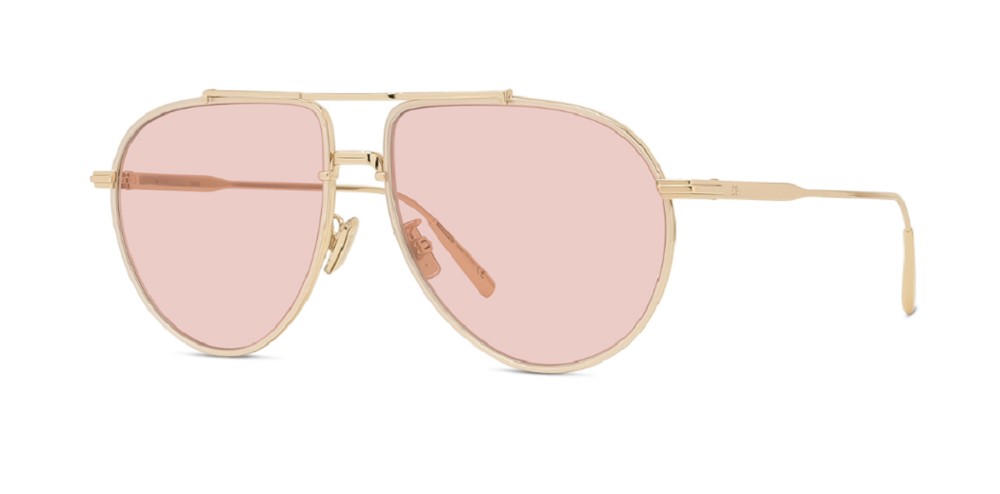 Dior DIORBLACKSUIT AU - B0E0 A - 58 Occhiali da sole Gold Pilot (Aviator)