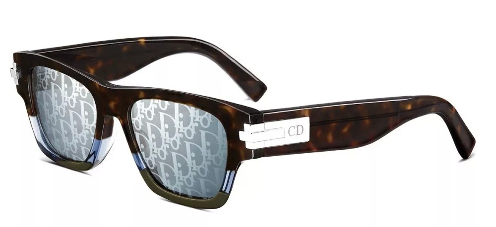 Dior DIORBLACKSUIT XL S2U - 92B8 A - 54 Occhiali da sole Havana Square