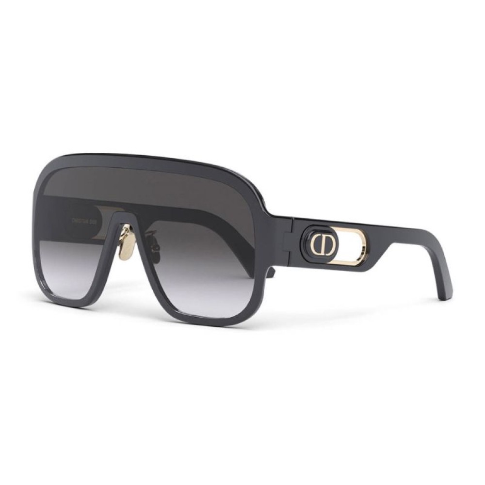 Dior DIORBOBBYSPORT M1U - 10A1 Occhiali da sole Black Flat Top