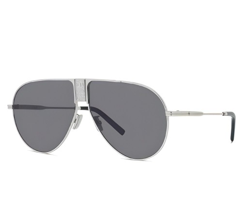 Dior DIORICE AU - F0A0 A - 63 Occhiali da sole Silver Pilot (Aviator)