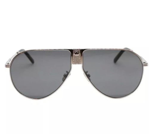 Dior DIORICE AU - F0A0 A - 63 Occhiali da sole Silver Pilot (Aviator)