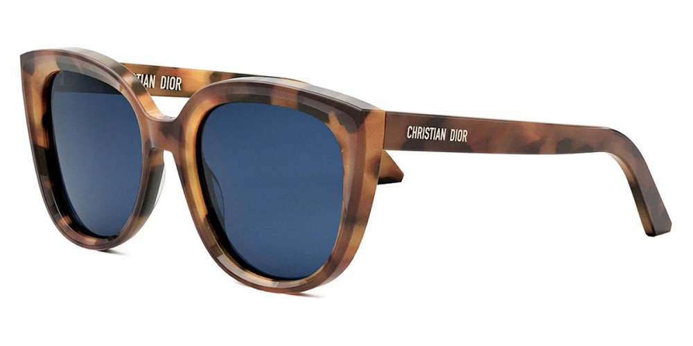 Dior DIORMIDNIGHT R1I - 26B0 A - 54 Occhiali da sole Havana Pillow (Rounded)