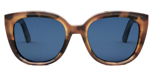 Dior DIORMIDNIGHT R1I - 26B0 A - 54 Occhiali da sole Havana Pillow (Rounded)