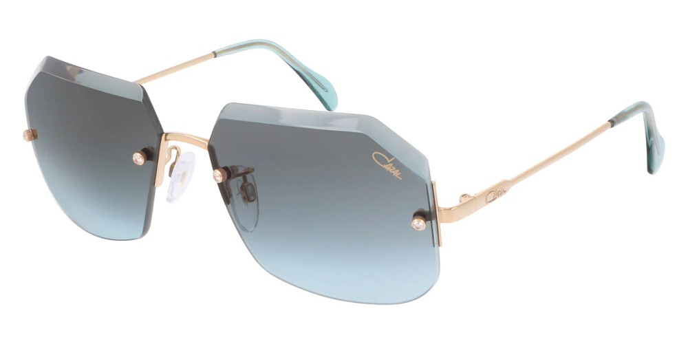 Cazal 217/3/3 - 001 - 60 Occhiali da sole Gold Square