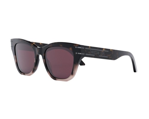 Dior DIORSIGNATURE B4I - 25D0 A - 52 Occhiali da sole Havana Square