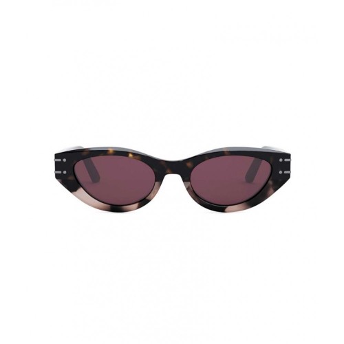 Dior DIORSIGNATURE B5I - 25D0 A - 51 Occhiali da sole Havana Cat Eye