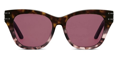 Dior DIORSIGNATURE B6F - 25D0 A - 55 Occhiali da sole Havana Pillow (Rounded)