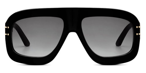 Dior DIORSIGNATURE M1U - 10A1 - 58 Occhiali da sole Black Flat Top