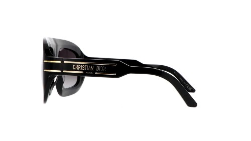Dior DIORSIGNATURE M1U - 10A1 - 58 Occhiali da sole Black Flat Top