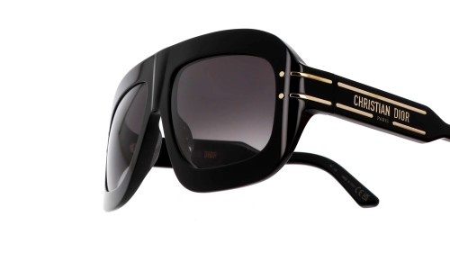 Dior DIORSIGNATURE M1U - 10A1 - 58 Occhiali da sole Black Flat Top