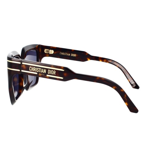 Dior DIORSIGNATURE S10F - 20B0 A - 55 Occhiali da sole Havana Square