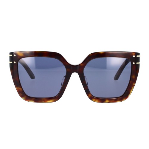 Dior DIORSIGNATURE S10F - 20B0 A - 55 Occhiali da sole Havana Square