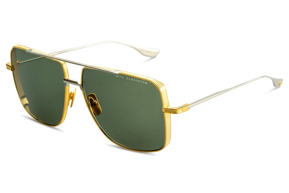 Dita DUBSYSTEM DTS157-A - 01 - 63 Occhiali da sole Gold Pilot (Aviator)