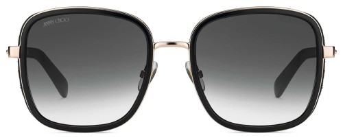 Jimmy Choo ELVA/S - 2M29O - 54 Occhiali da sole Black Pillow (Rounded)