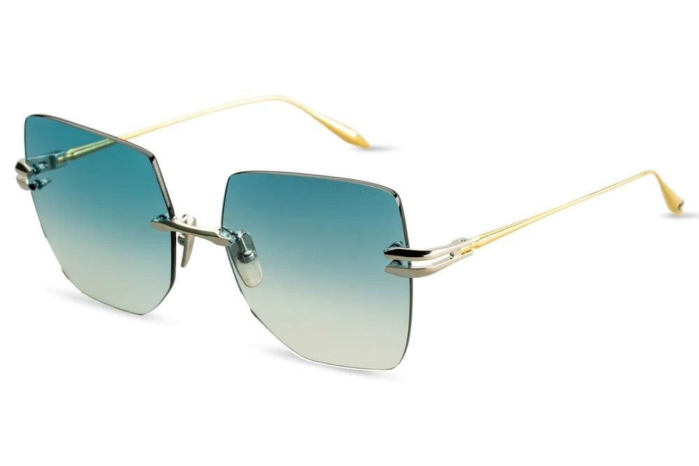 Dita EMBRA DTS155-A - 03 - 58 Occhiali da sole Gold Square