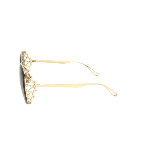 Elie Saab ES005/S - 01Q VU - 57 Occhiali da sole Gold Square