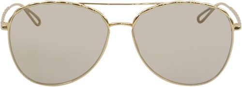 Elie Saab ES008/S - J5G JO - 59 Occhiali da sole Gold Pilot (Aviator)