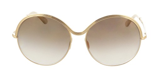 Elie Saab ES011/S - 01Q VU - 59 Occhiali da sole Gold Round