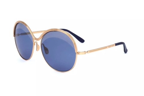 Elie Saab ES011/S - J5G 7Y - 59 Occhiali da sole Gold Round