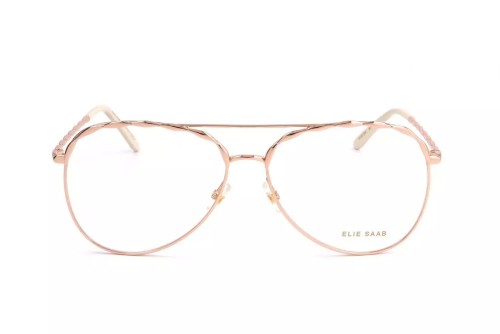 Elie Saab ES020 - DDB - 58 Montature ottiche Rose gold Pilot (Aviator)