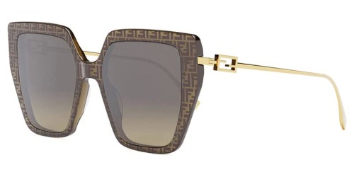 Fendi FE40012U - 50F - 55 Occhiali da sole Square