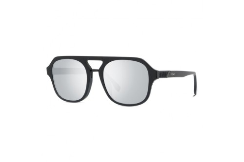 Fendi FE40026U - 01C - 55 Occhiali da sole Black Pilot (Aviator)