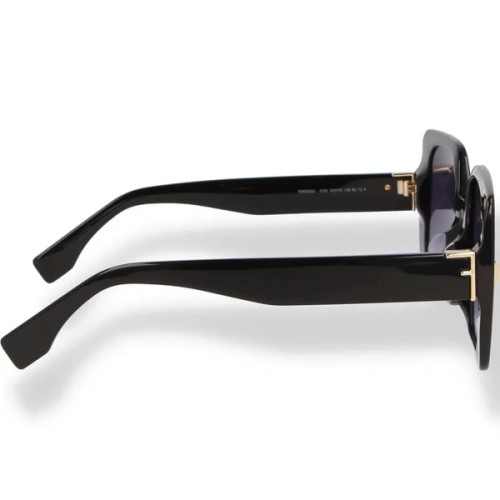Fendi FE40036U - 01W - 53 Occhiali da sole Black Square