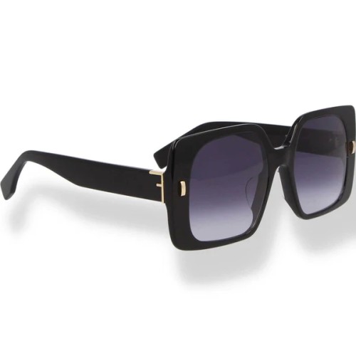 Fendi FE40036U - 01W - 53 Occhiali da sole Black Square