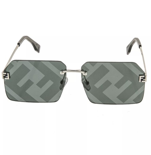 Fendi FE40043U - 16C - 59 Occhiali da sole Silver Square