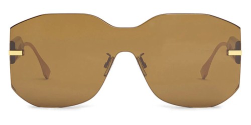 Fendi FE40067U - 30E - 138 Occhiali da sole Gold Special