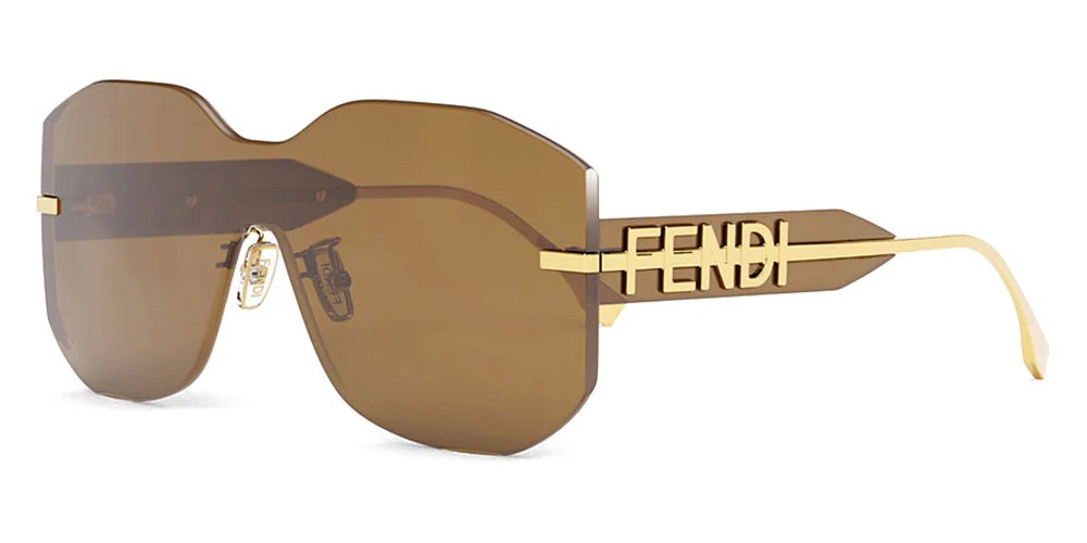 Fendi FE40067U - 30E - 138 Occhiali da sole Gold Special