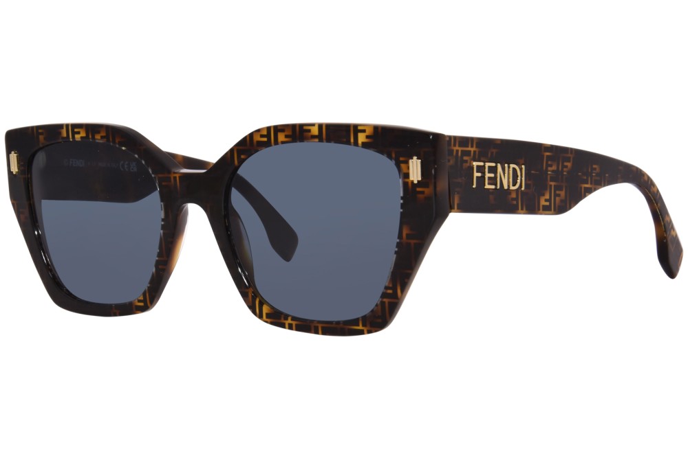 Fendi FE40070I - 55A - 54 Occhiali da sole Havana Cat Eye