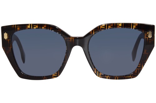 Fendi FE40070I - 55A - 54 Occhiali da sole Havana Cat Eye