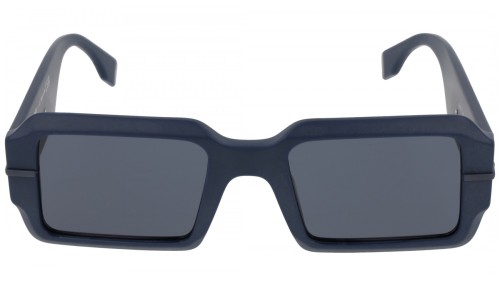 Fendi FE40073U - 90V - 52 Occhiali da sole Blue Square
