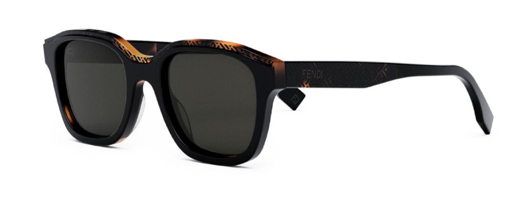 Fendi FE40077F - 01A - 54 Occhiali da sole Square