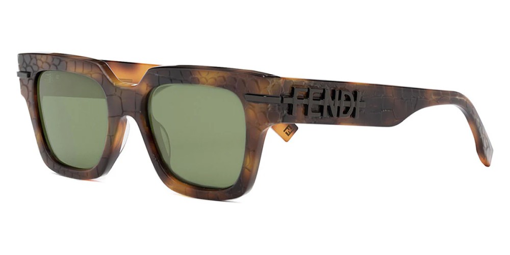 Fendi FE40078I - 52N - 51 Occhiali da sole Havana Square