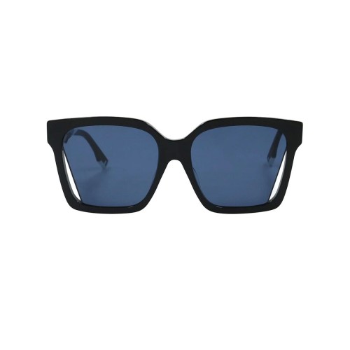 Fendi FE40085F - 01V - 57 Occhiali da sole Black Square