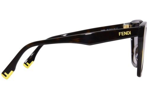Fendi FE40085I - 52B - 55 Occhiali da sole Havana Square