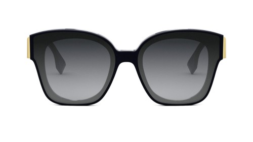 Fendi FE40098I - 90B - 63 Occhiali da sole Blue Pillow (Rounded)