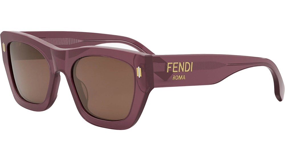 Fendi FE40100I - 81E - 53 Occhiali da sole Pink Square