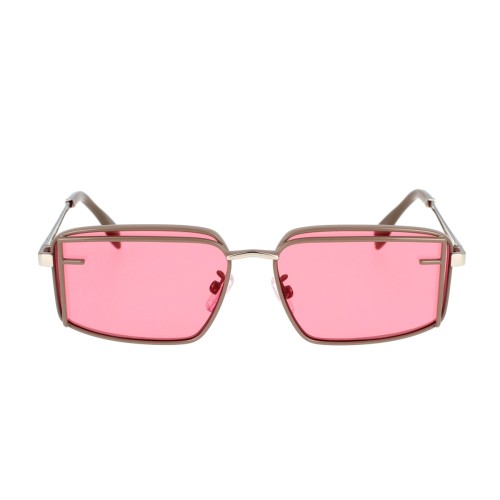 Fendi FE40102U - 50S - 53 Occhiali da sole Silver Square
