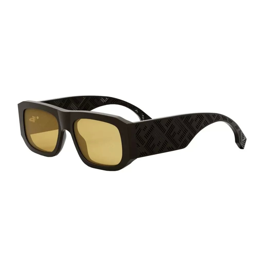 Fendi FE40106I - 70J - 54 Occhiali da sole Brown Square