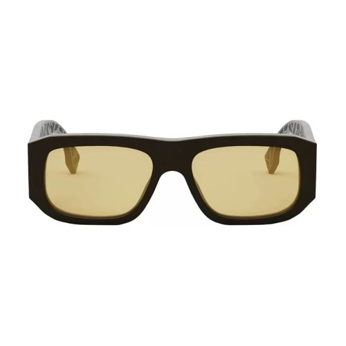 Fendi FE40106I - 70J - 54 Occhiali da sole Brown Square