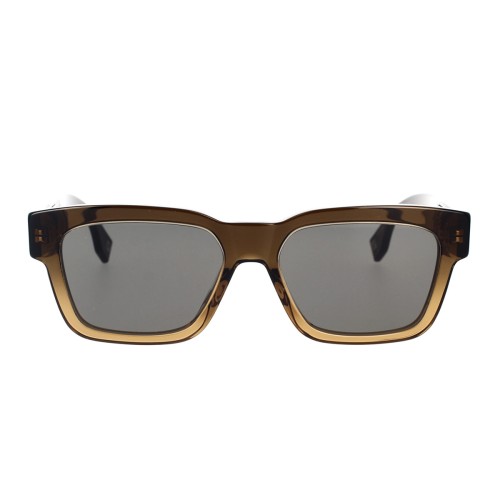 Fendi FE40107I - 50A - 53 Occhiali da sole Brown Square