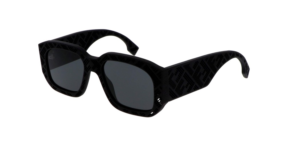 Fendi FE40113I - 02A - 52 Occhiali da sole Black Square